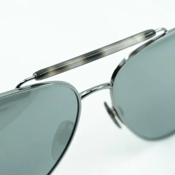 FINAL PRICE NEW BURBERRY BE3097 10036G PILOT GREY / MIRRORED SILVER SUNGLASSES - Picture 3 of 7